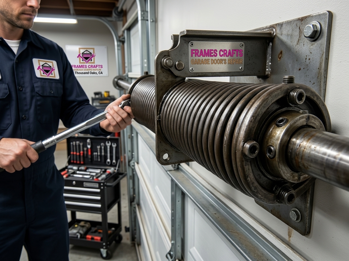 Garage Door Spring Replacement Cost in Thousand Oaks